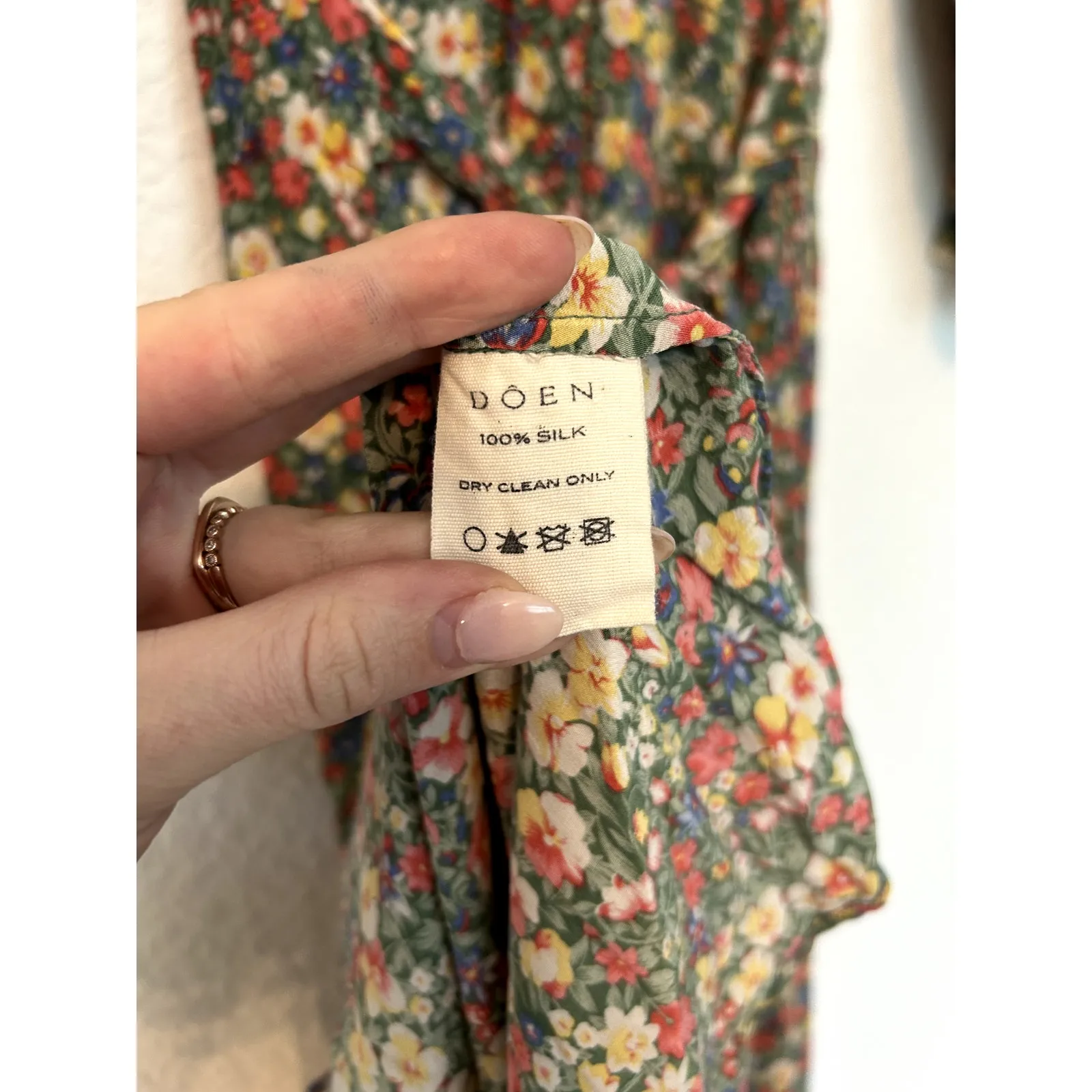 Doen Catskill Dress in Green Valley Floral XL - Image 6