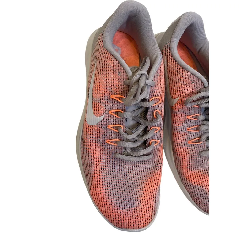 Nike Flex Women’s Running Shoe 2018 EUC Sz 9.5 Pink Gray Training Sneakers Laces - Image 2