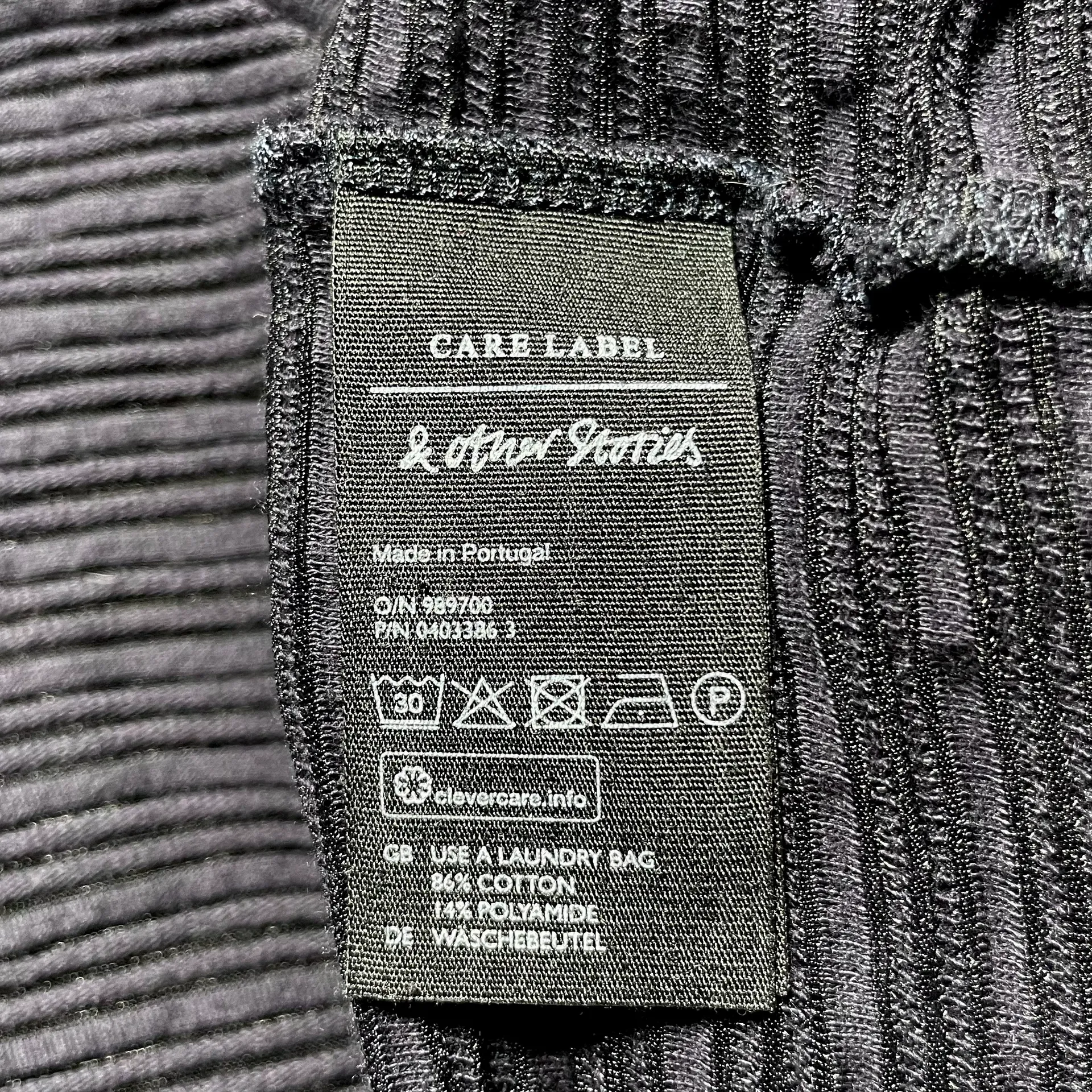 Sheer Striped Crewneck Cap Sleeve Crop Top Navy Blue Size 4 - Image 13