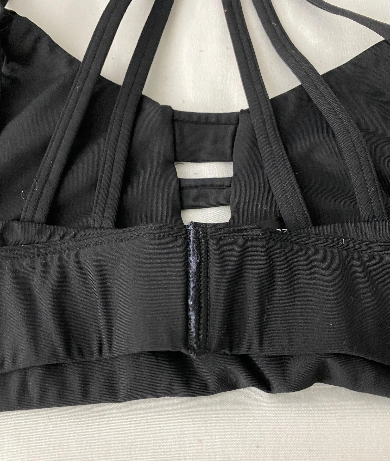 PINK black sport bra - Image 4