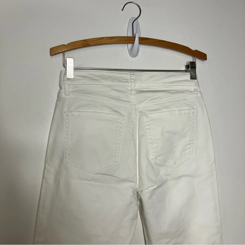 Loft the girlfriend jeans white‎ womens size 2/26 casual beach preppy trendy - Image 5
