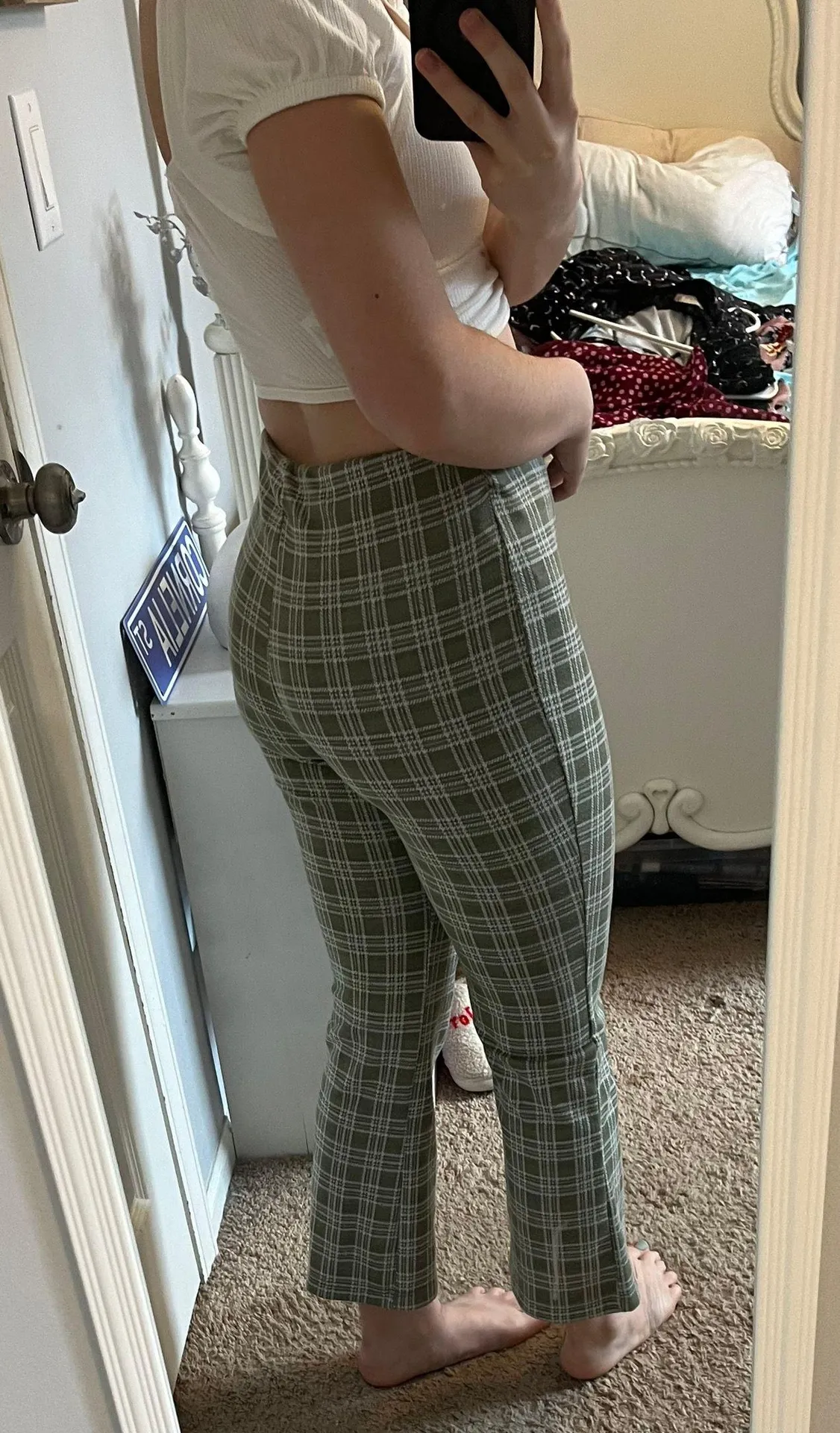 Altar’d State Plaid Pants - Image 4