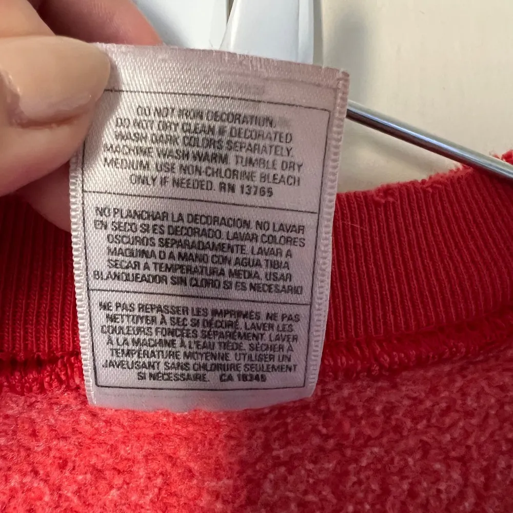 Vintage 1999 Wisconsin Rose Bowl  Heavy Cotton Sweatshirt XL - Image 11