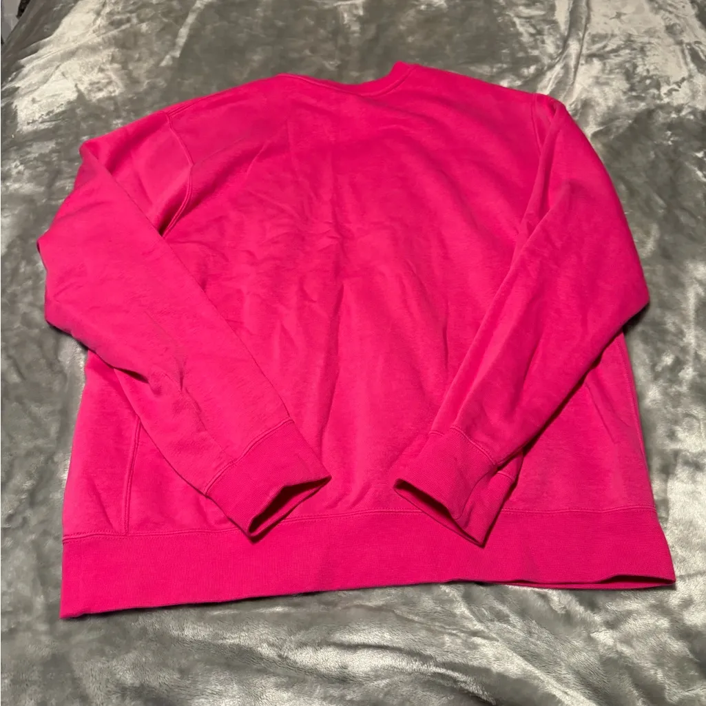 Nike Bright Pink Crewneck - Image 2