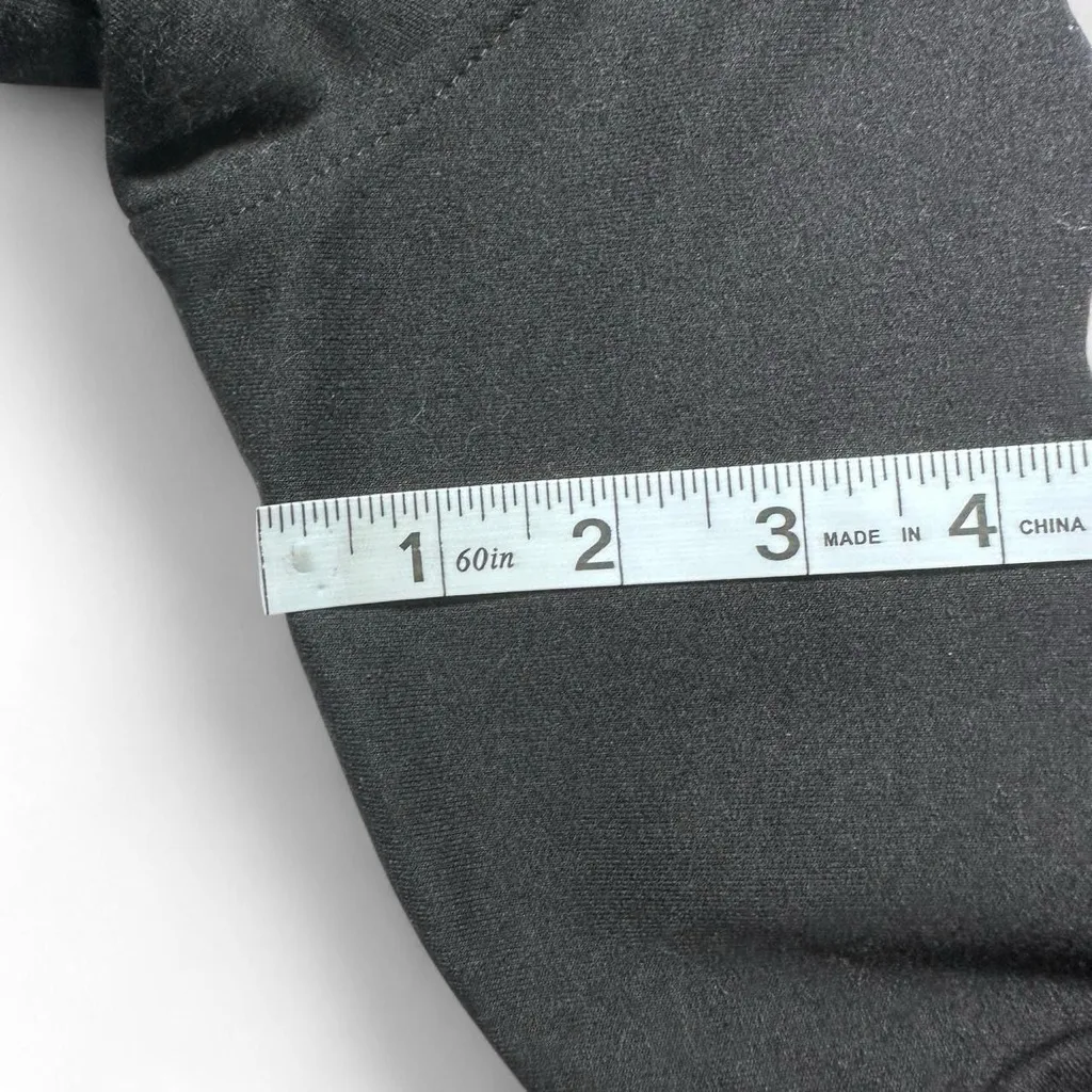 Unbranded no tags Black Full Zip Zipper Hoodie with White Skeleton Bones Medium - Image 6