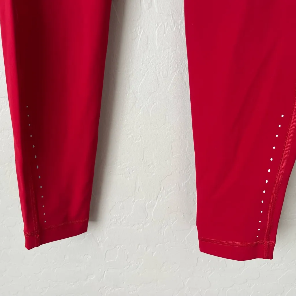 Lululemon Swift speed high rise tights red reflective 2 - Image 10