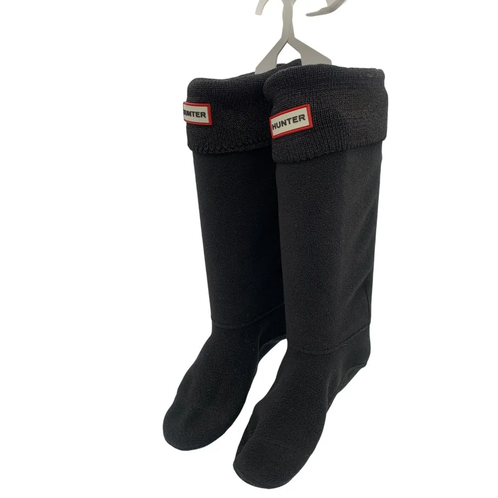 Hunter Women’s  Black Liner Boot Sock with a Wool Accent Size M - Image 3