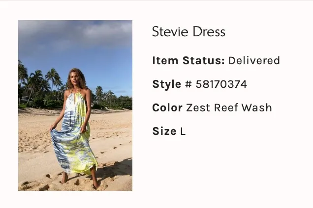 Stevie Tie Back Dress - Image 4