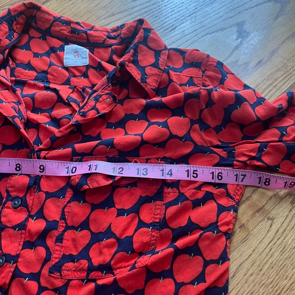 Apple print popover shirt - Image 3