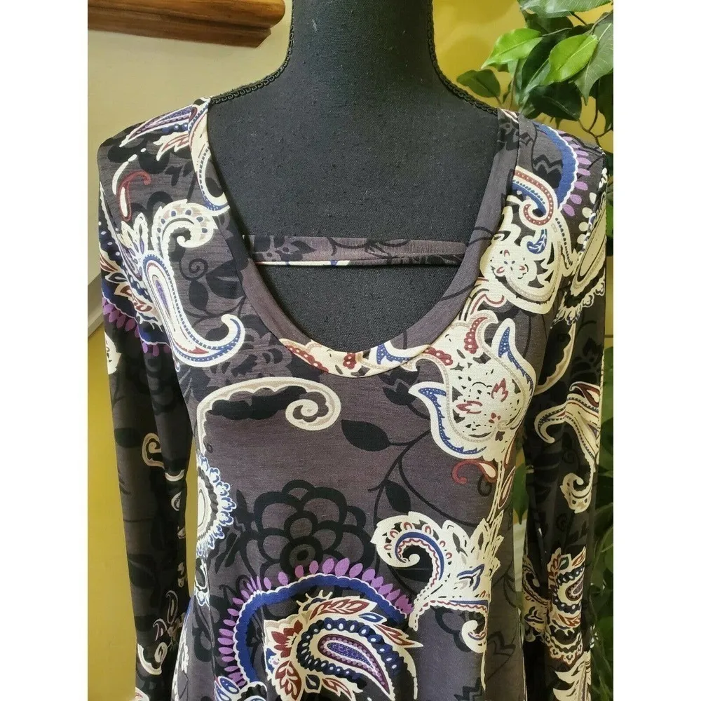 Flowy Large Tunic Dress - Image 4