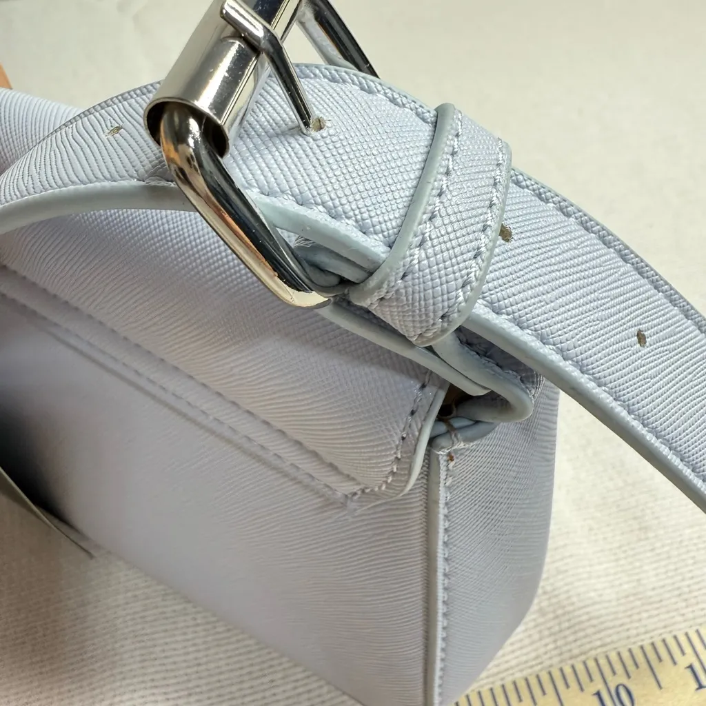 Forever 21 Light Blue Shoulder Bag - Image 8