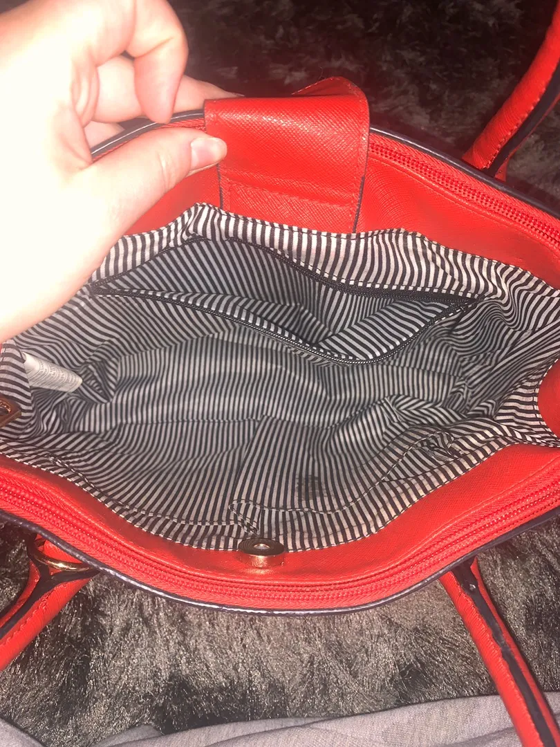 Christian Soriano Red Purse - Image 2