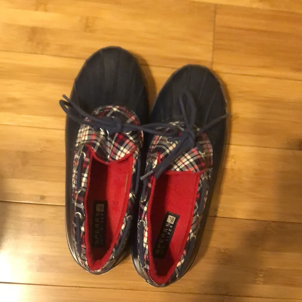 Sperry Waterproof Duck Boots Women’s Size 9 Blue Color Rubber Shoes - Image 3