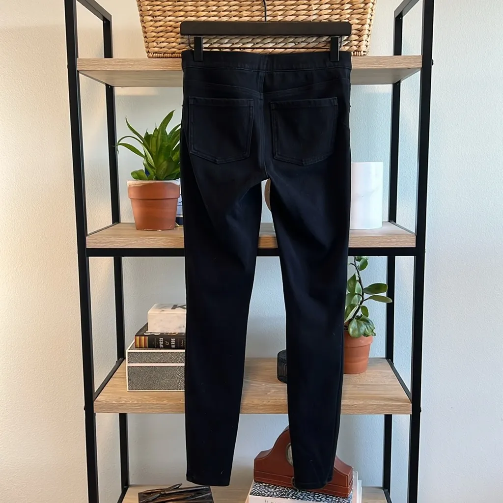 SPANX Mid-Rise Pull On Shaping Ankle Jean Legging Jegging Pant w/Pockets, Medium - Image 4