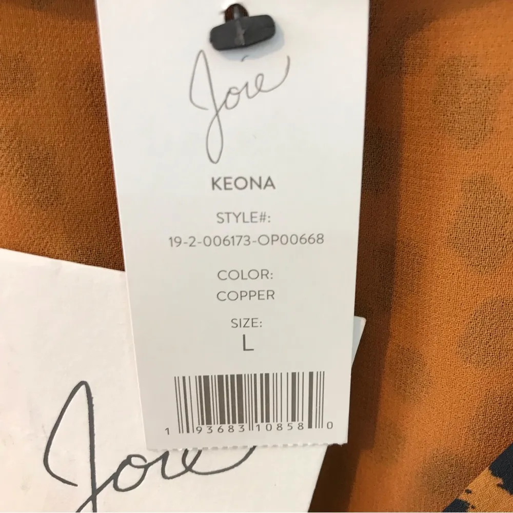 NWT Joie Keona Copper Cheetah Print Romper L Animal print v-neck shorts - Image 4