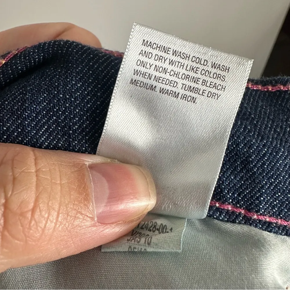 Deadstock 2010’s Old Navy The Flirt Mid-rise Bootcut Dark Blue Jeans Size 8 NWT - Image 12