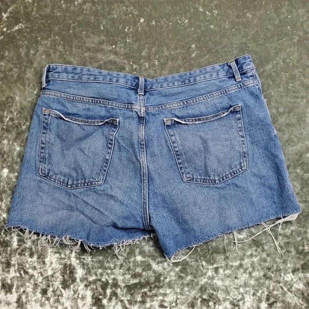 Topshop Moto Ashley Denim Shorts - Image 10