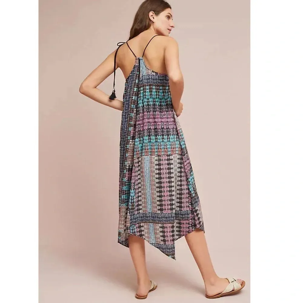 Anthropologie Akemi + Kin Riviera Tassle Midi Dress - Image 3