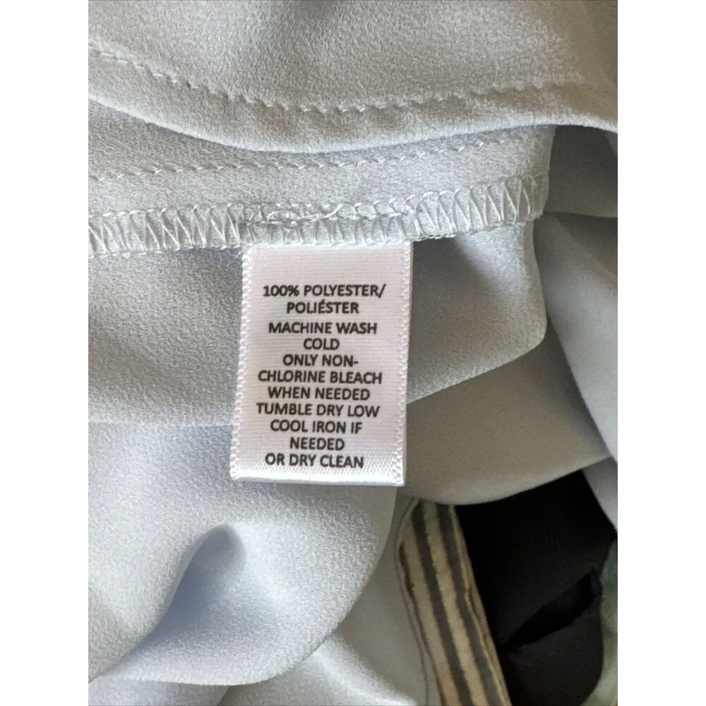 LOFT Womens Blouse Size XL Long Sleeve Bohemian, Boho Soft Girl Pastel Festival - Image 8