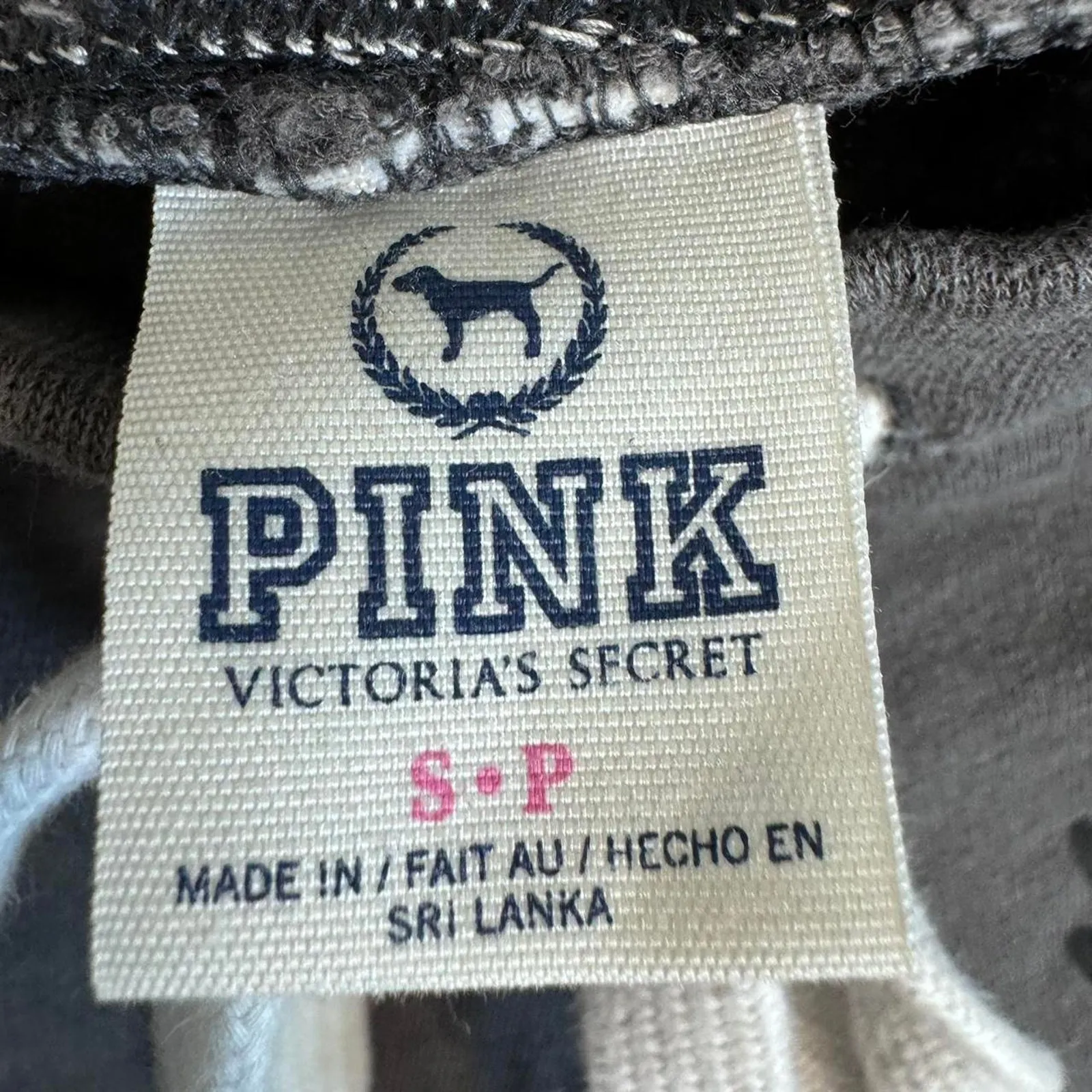 Victorias Secret Pink 2010s Sweat Shorts Mid Gray Rise Small - Image 5