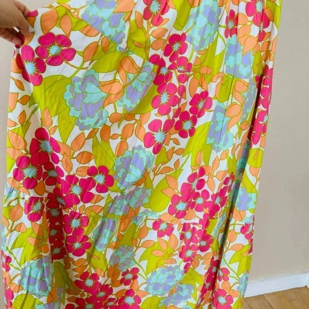 Free People SWF En-Flowered Midi Dress Size Large NWOT $349 - Image 5