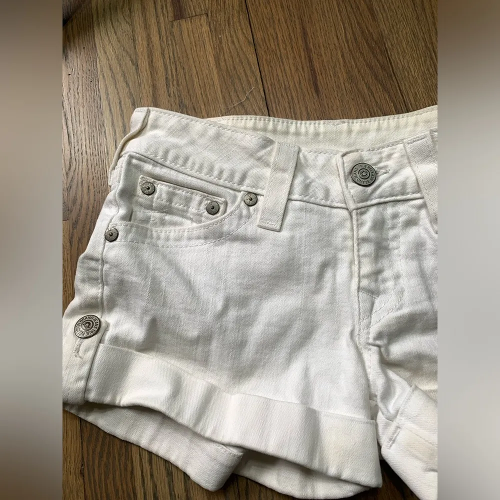 True religion white shorts Jess 28 - Image 4