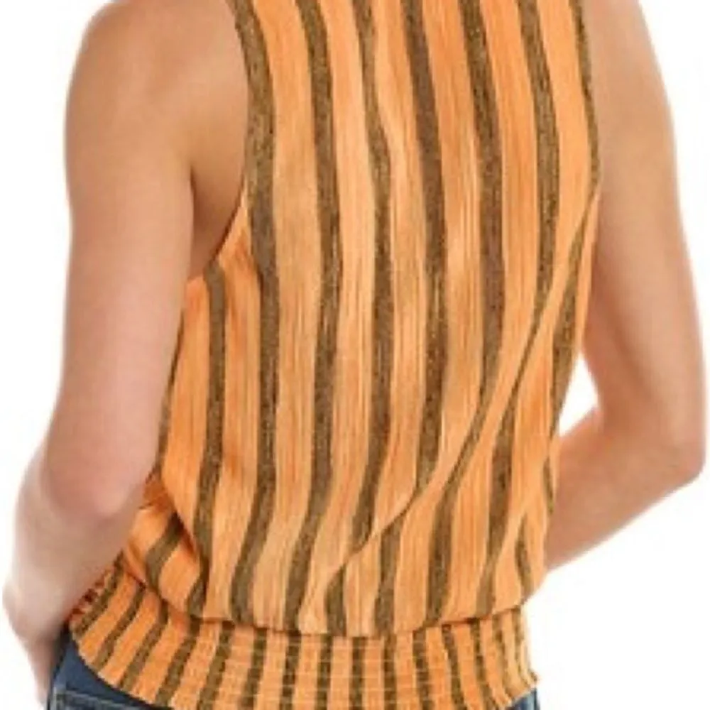 Ramy Brook Candice Top Gold Orange - Image 2