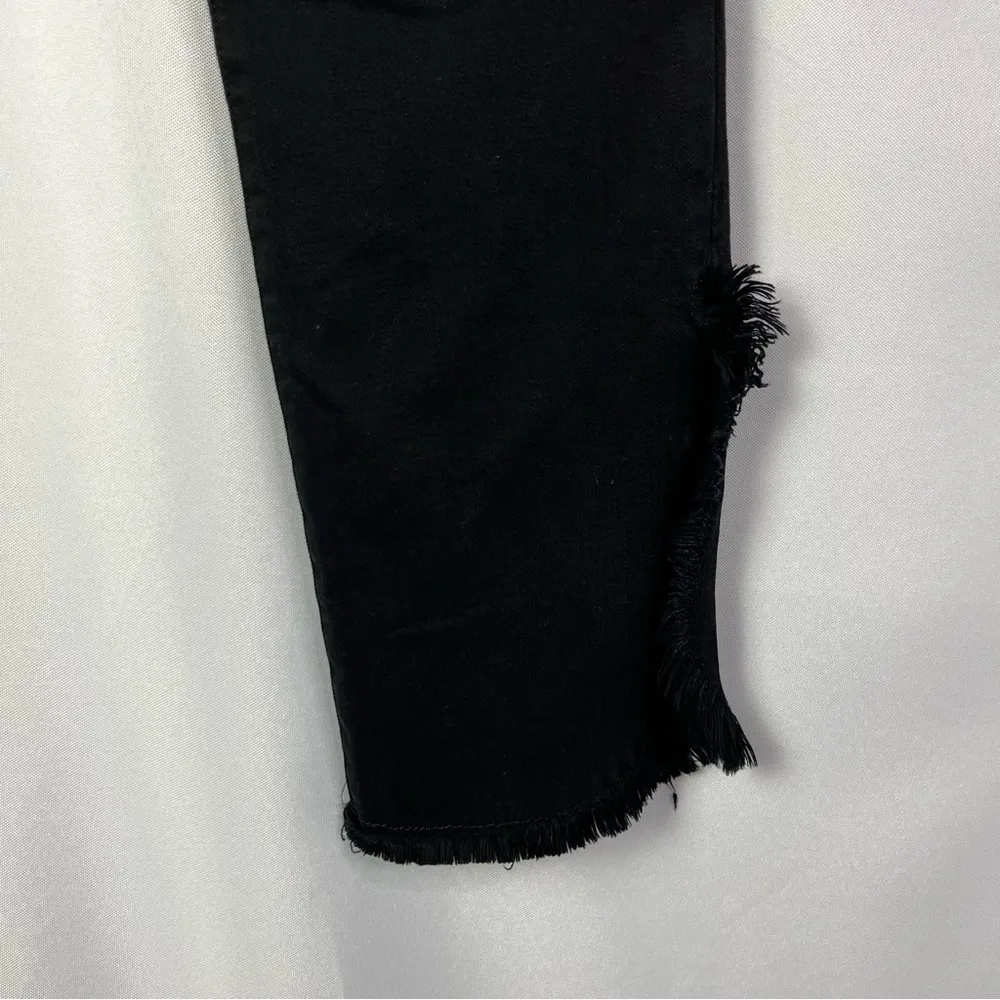 J Brand Ruby High Rise Crop Fateful Black Jeans 27 - Image 5