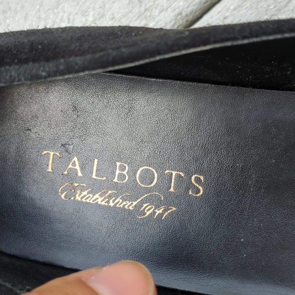 Talbots Pointed Toe Velvet Loafers | Velvet Loafers With Heel - Image 8