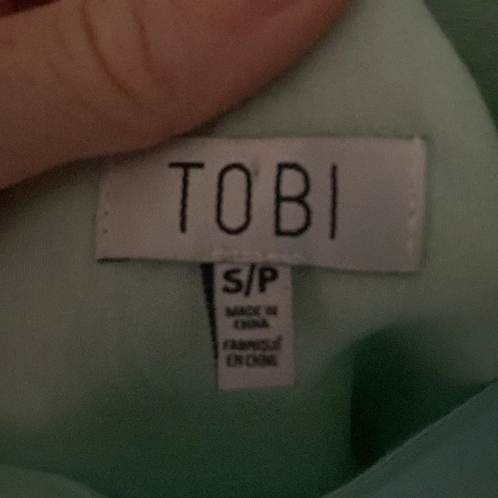 Tobi Drip Low Mint Dress - Image 8