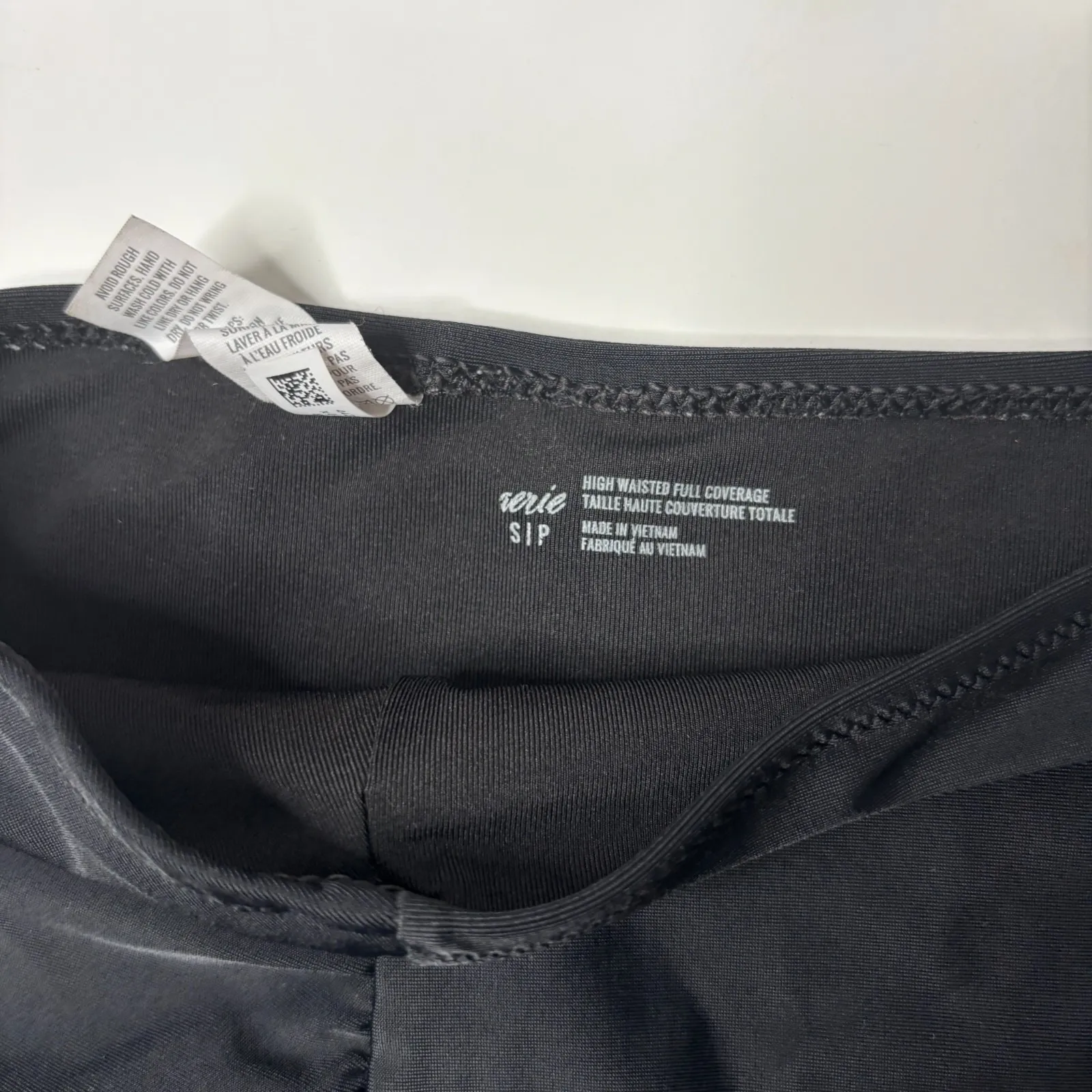 Aerie Black Bikini High Waist Swimsuit Set S/M‎ - Image 2