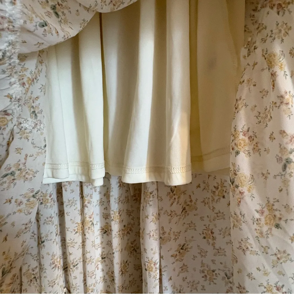 Altar'd State Prairie Dress Small‎ Long Floral Smocked Tiered Cottagecore Maxi - Image 7