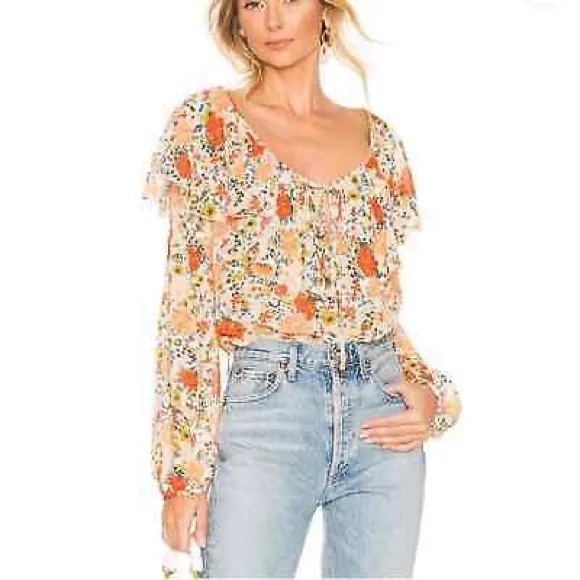 FREE PEOPLE Say‎ It To Me Bodysuit L - Image 2