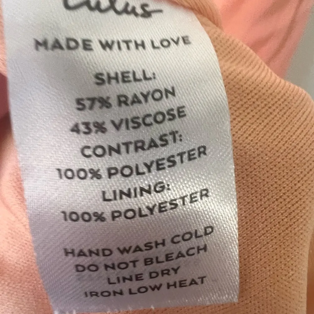 NWT Lulu’s peach tie strap maxi dress size S - Image 6