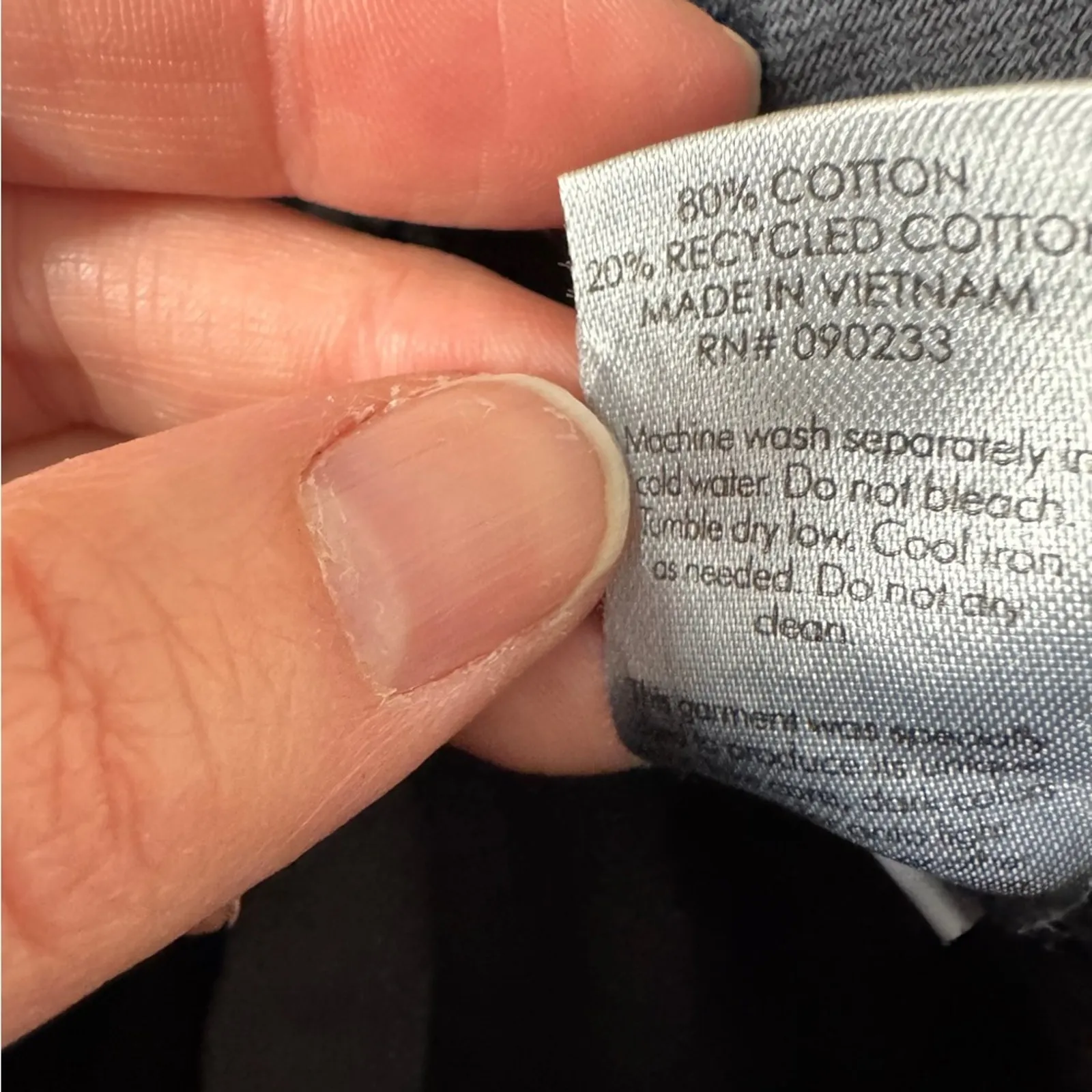 Pacsun Black Distressed Baggy Jeans Womens 25 Button Fly Casual Wide Leg Denim - Image 10