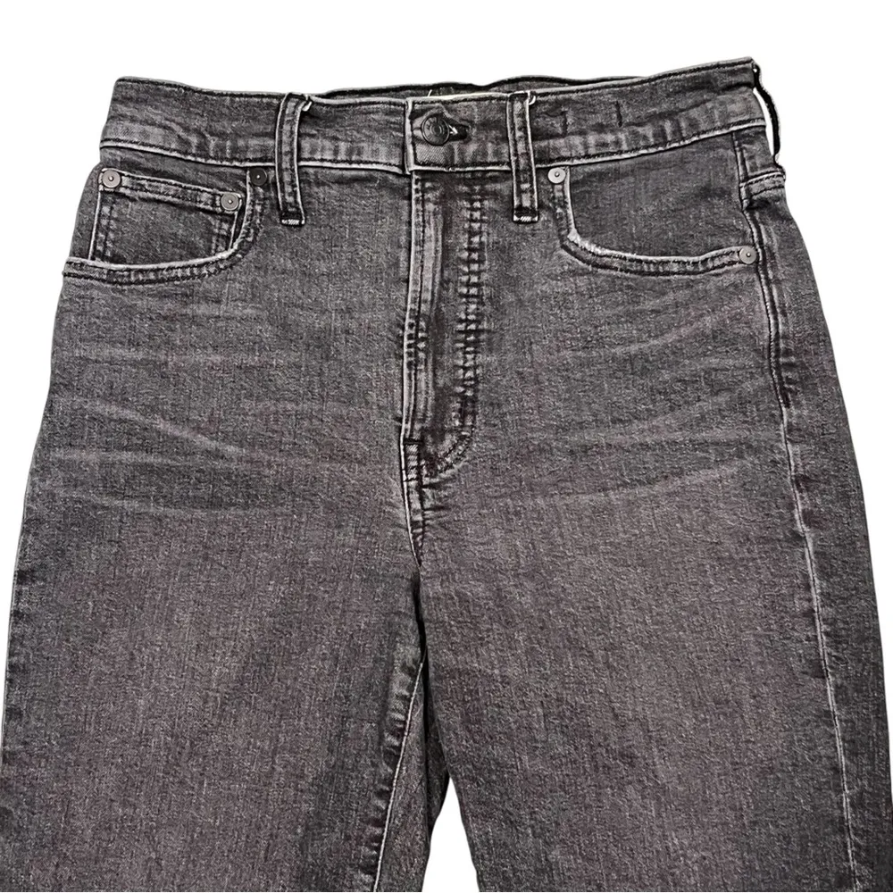 Madewell Black Lunar Wash Perfect Vintage Crop Jean Women’s size 27 - Image 7