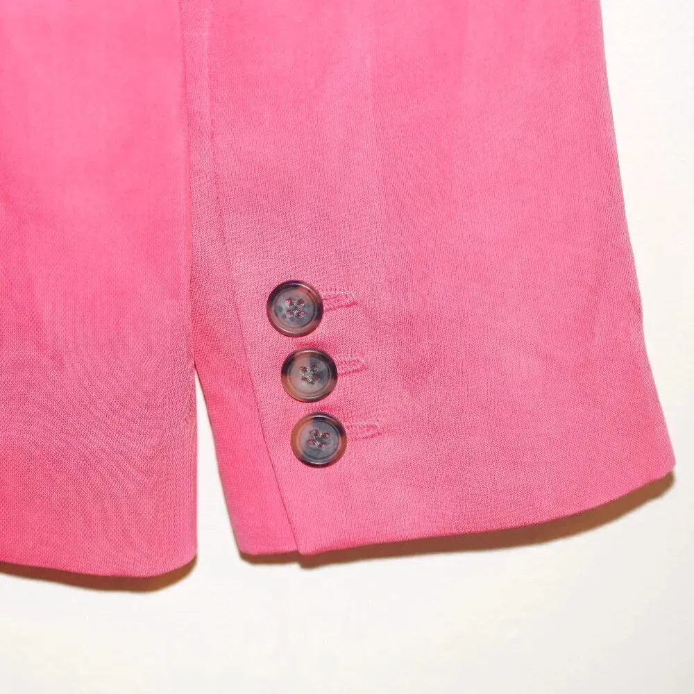 SMYTHE Pink Blazer Size 2 - Image 3