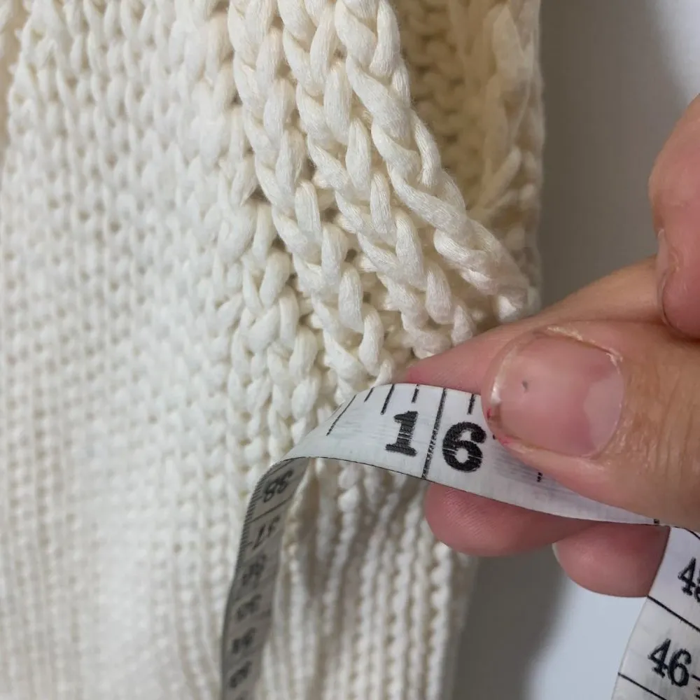 Sena cropped knit tank ivory - Image 9