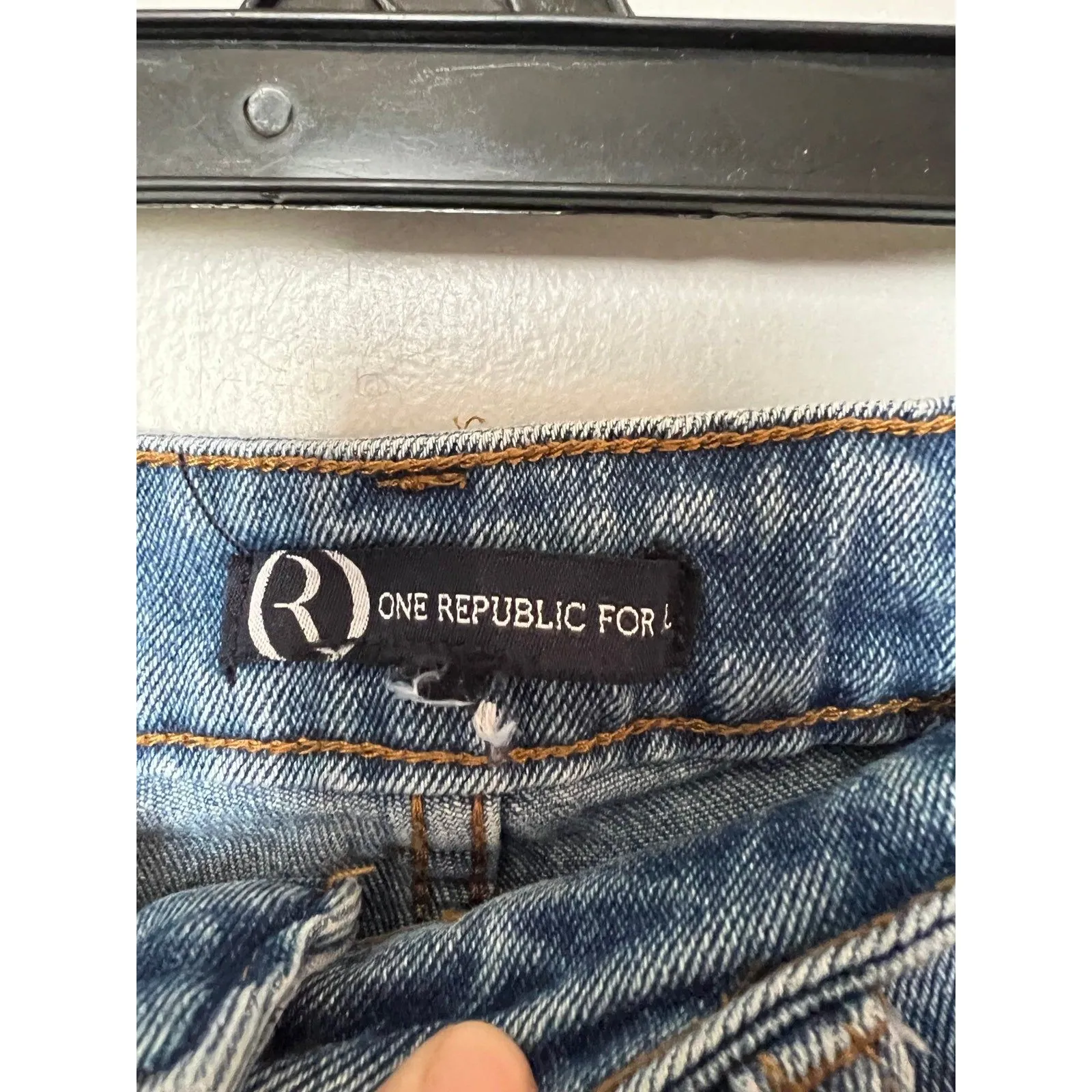 One Republic for All split hem jeans no‎ size tag Blue - Image 3