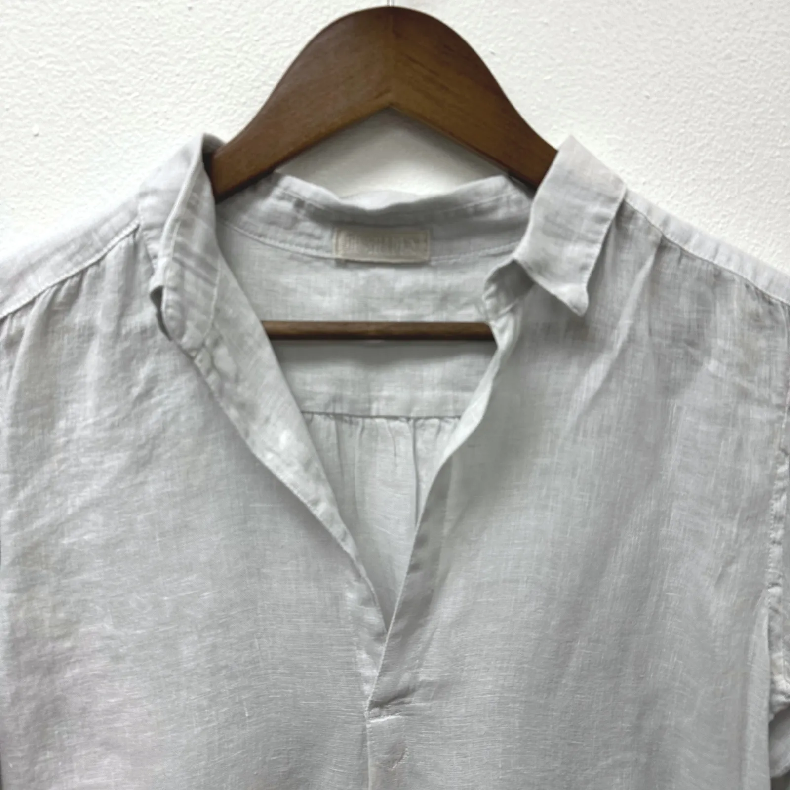 CP Shades Linen‎ V-Neck Long Sleeve Tunic Dress Size XS - Image 2