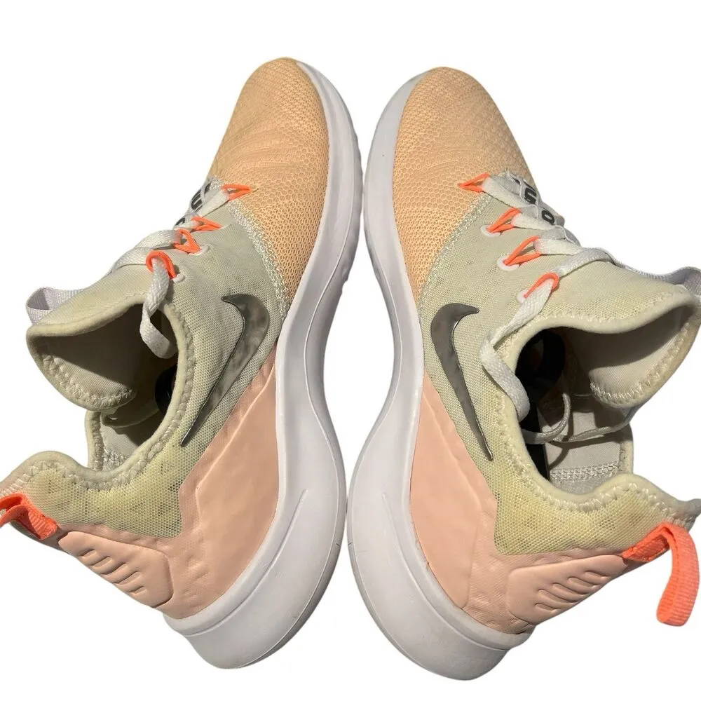 Nike Free TR 8 Athletic Running Training Shoes Pink Silver White Wmn's Size 11us - Image 5