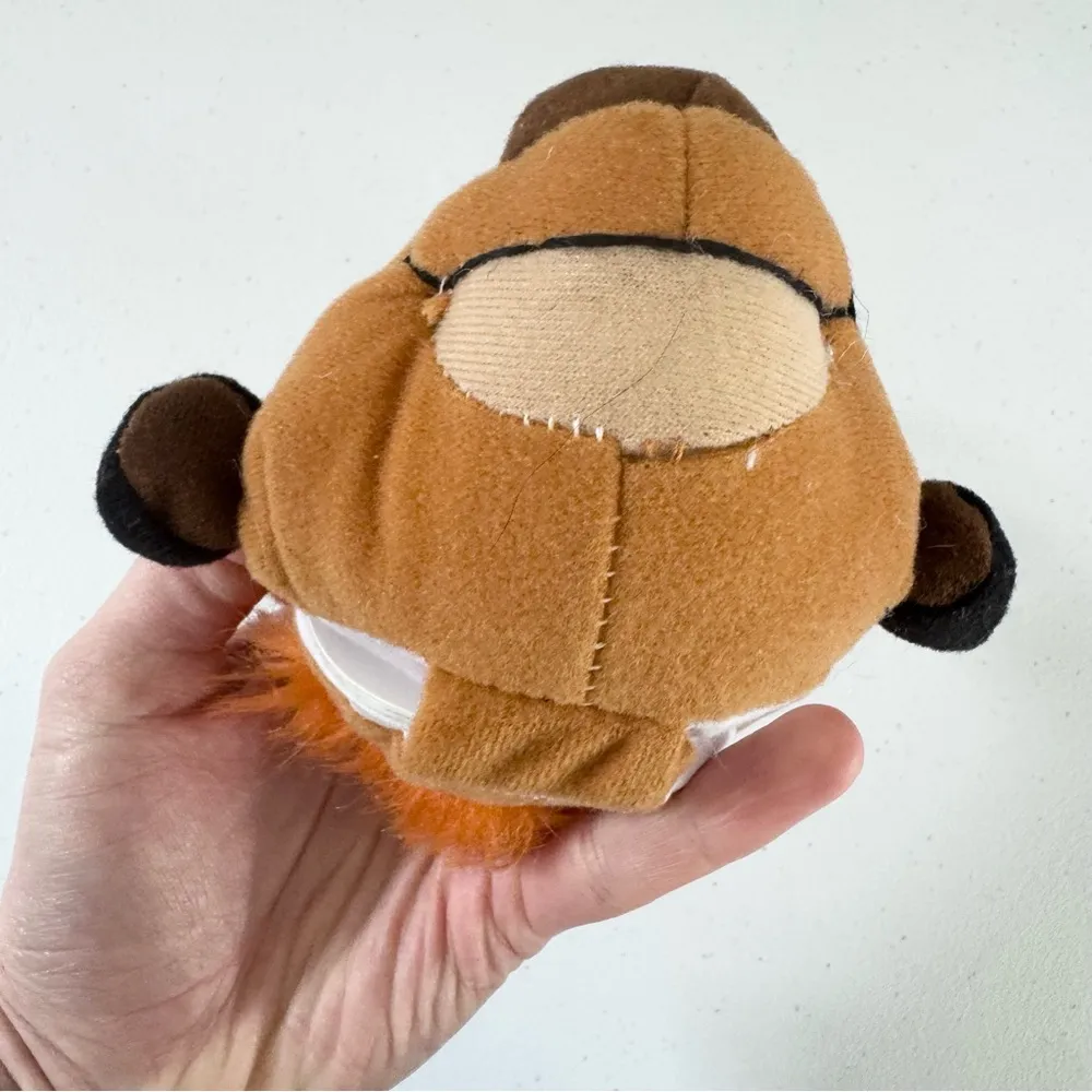 Vintage 90’s Y2K Disney Timon TEACHERS PETS Plush Book Keychain - Image 2