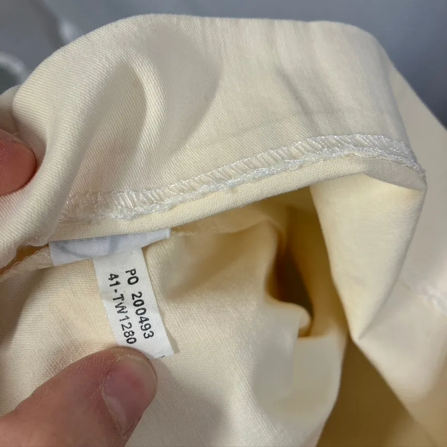 Tommy Bahama Vintage‎ Cotton Blend Pants Womens 8 High Rise cream Spring Beach - Image 13