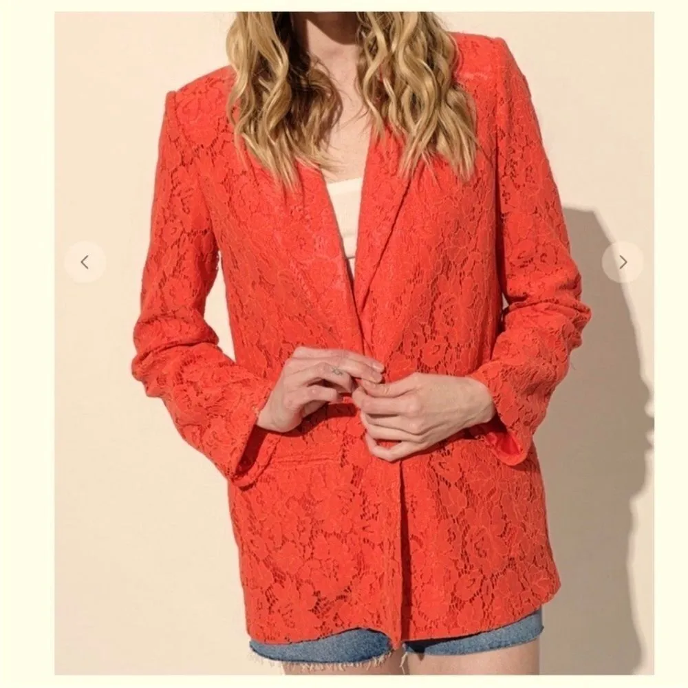NWT Boho fabulous Lace Open Blazer - Image 2