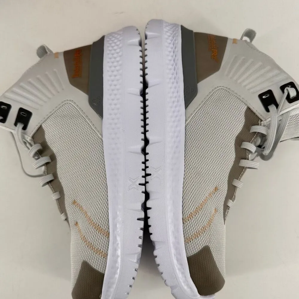 NIB Timberland PRO Women's Setra Mid Comp Toe Work Boot Grey/Gold‎ Size 7 Wide Gray - Image 3