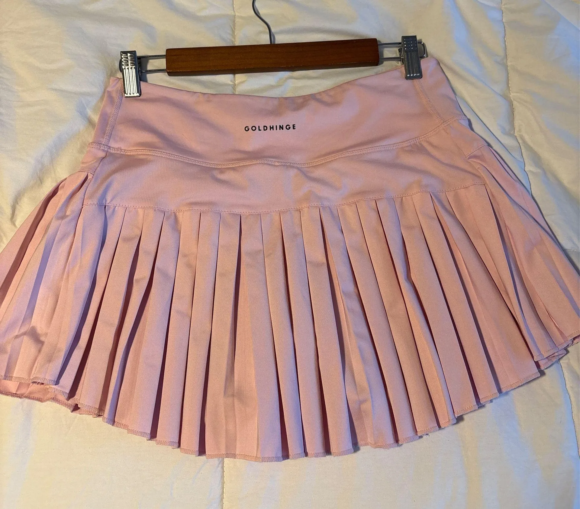 Baby Pink Gold Hinge Skirt - Image 2
