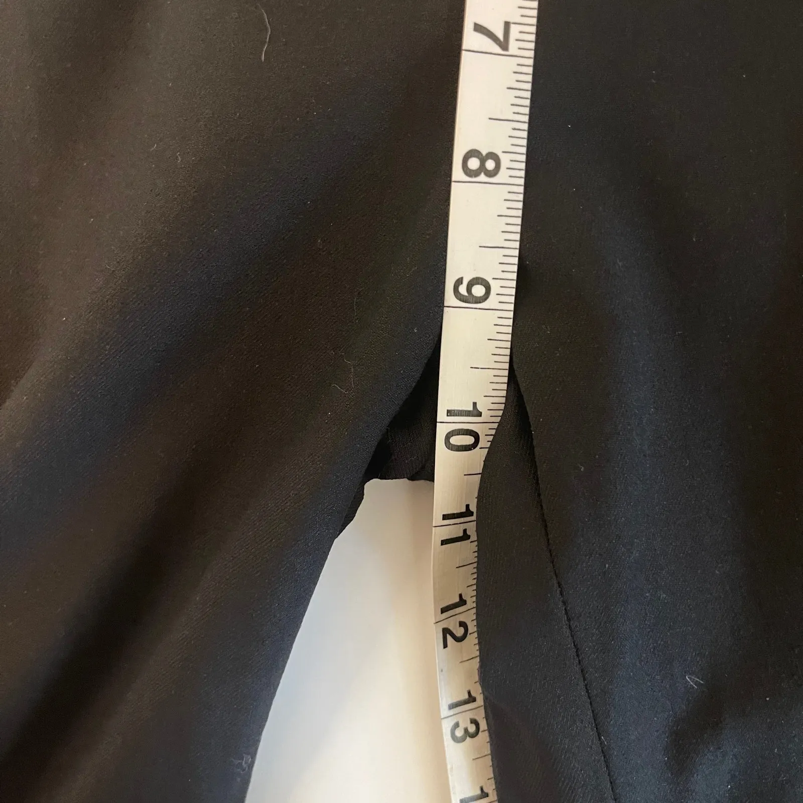 K.A. 7‎ Women's Size 8 Wool Black Academia Career Dress Pants - Image 9