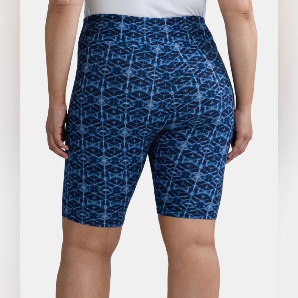 TERRA & SKY Biker Shorts Size 4X 28W-30W Polyester Spandex Pull On Womens NWOT - Image 3