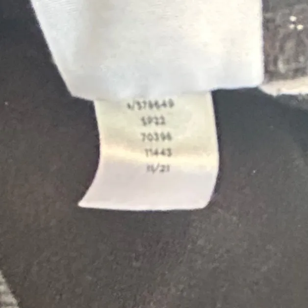 Ann Taylor Women Black Wash High Waist Wide Leg Sailor Jeans Button Detail Comfy - Image 9