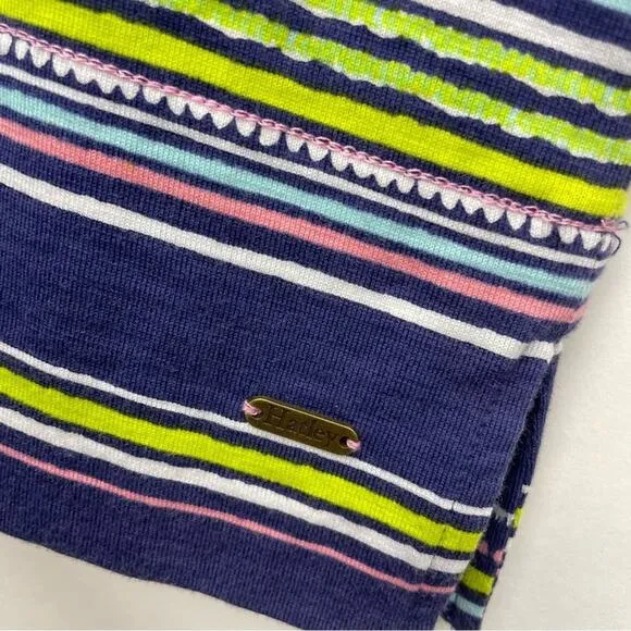 Hatley Lucy Dress Stripes Size Medium‎ Blue - Image 10